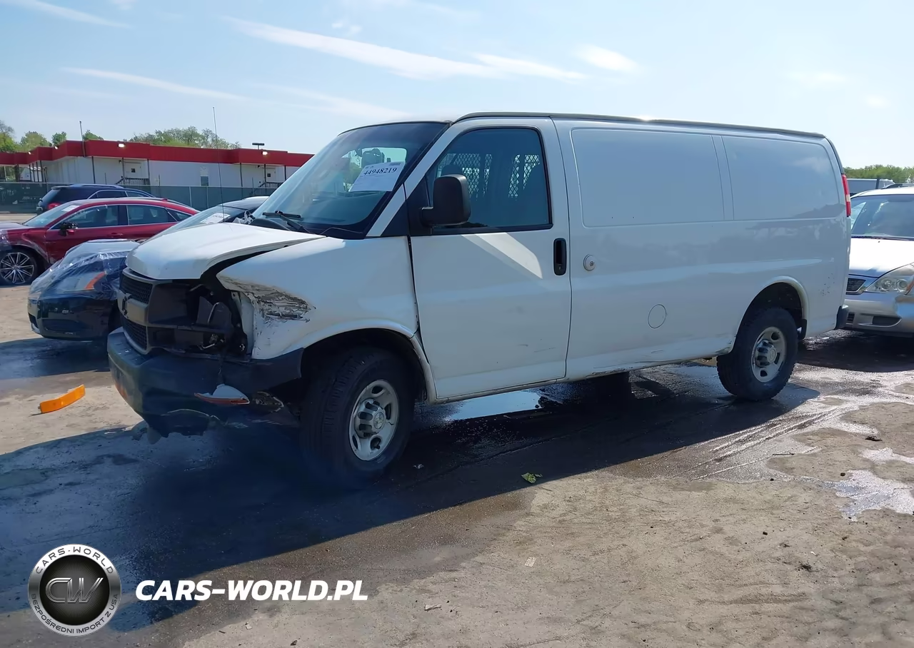 2009 Chevrolet Express 2500 Work Van VIN:1GCGG25CX91105242 - 2