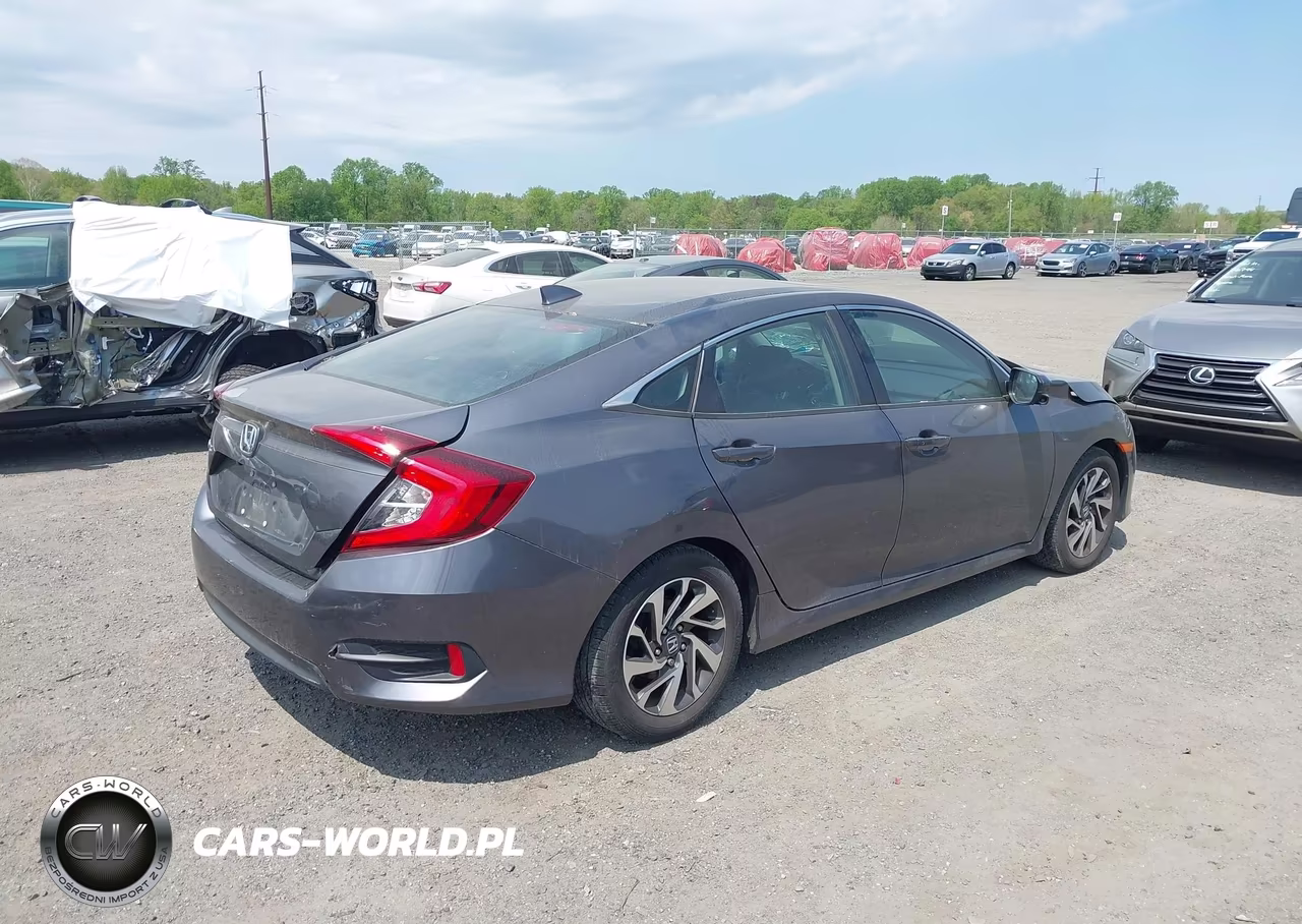 2018 Honda Civic Ex VIN:2HGFC2F71JH525052 - 4