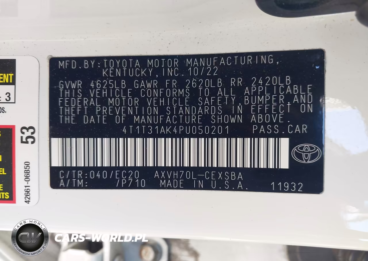 2023 Toyota Camry Se Nightshade Edition Hybrid VIN:4T1T31AK4PU050201 - 9