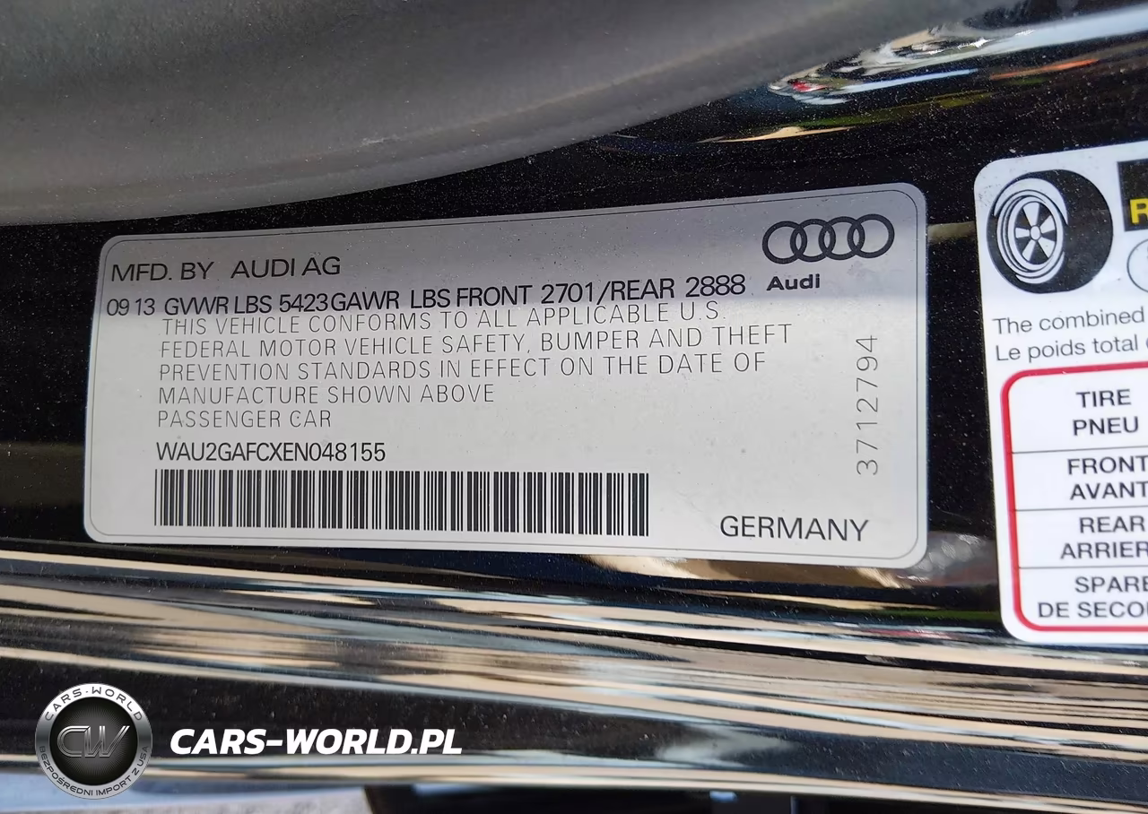 2014 Audi A7 3.0T Premium Plus VIN:WAU2GAFCXEN048155 - 9