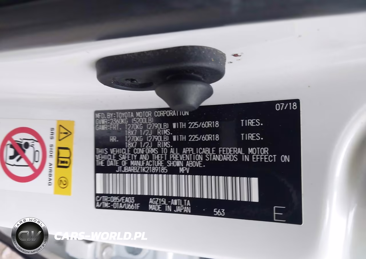 2019 Lexus Nx 300 VIN:JTJBARBZ1K2189185 - 9
