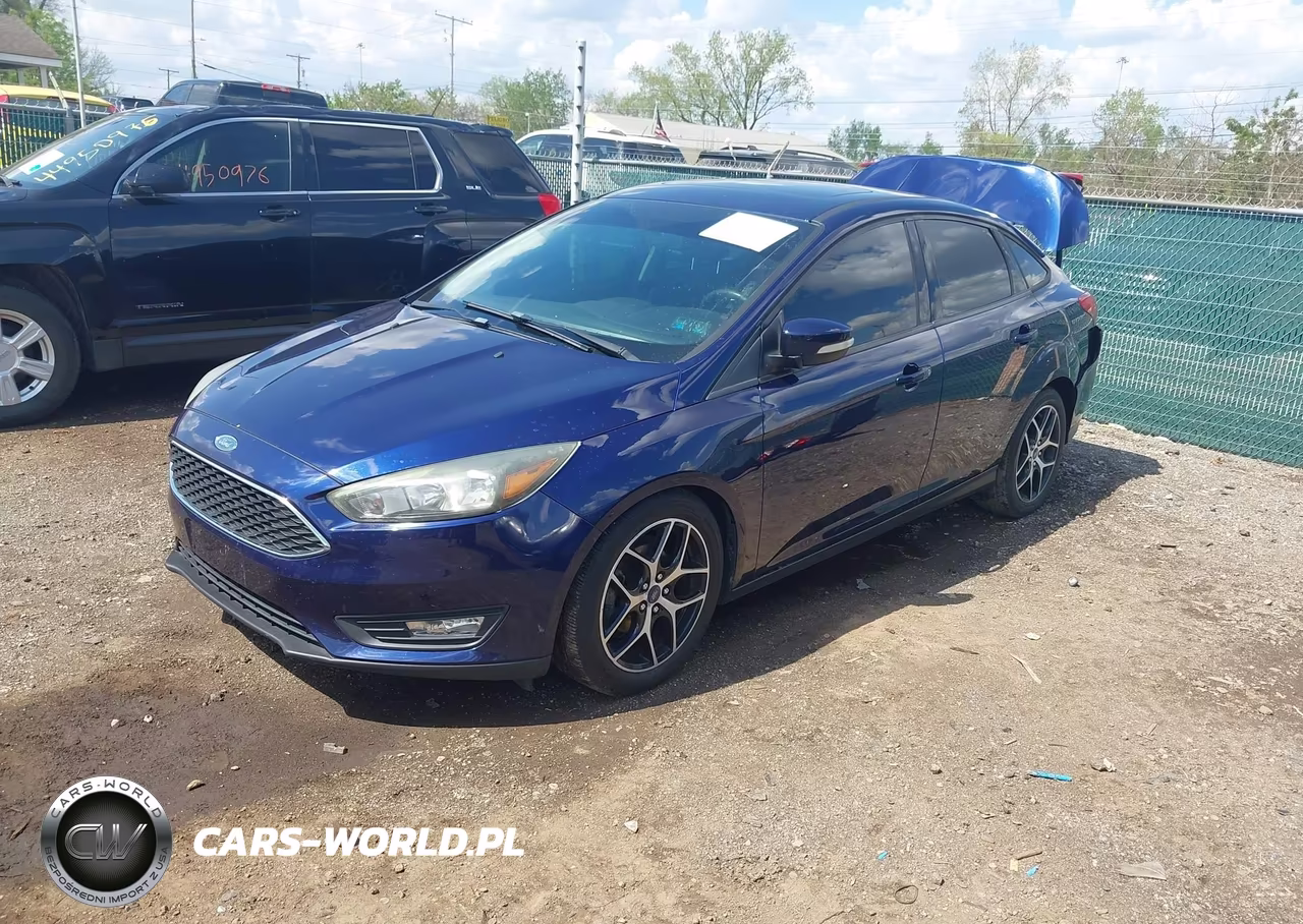 2017 Ford Focus Sel VIN:1FADP3H29HL243861 - 2