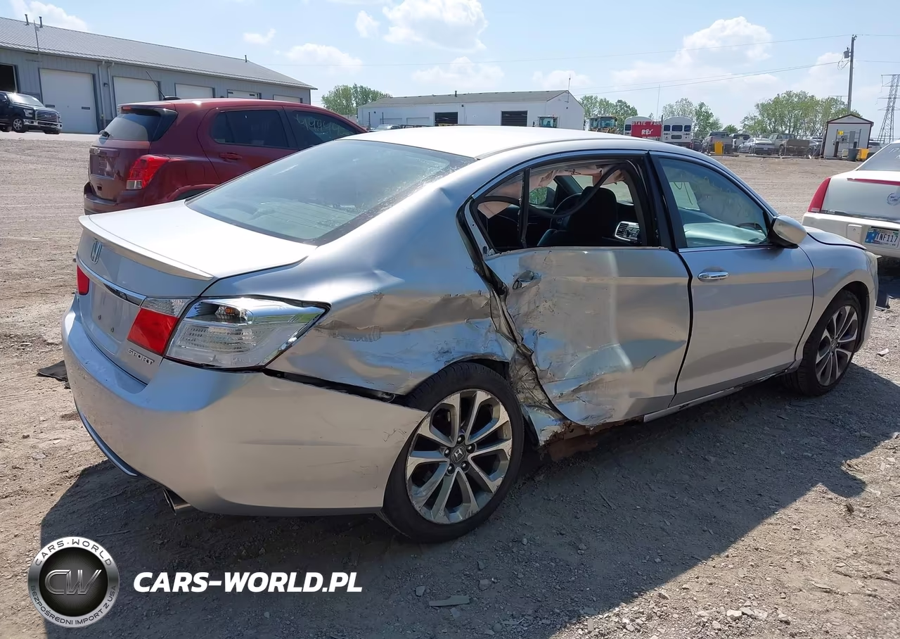 2014 Honda Accord Sport VIN:1HGCR2F53EA033823 - 4