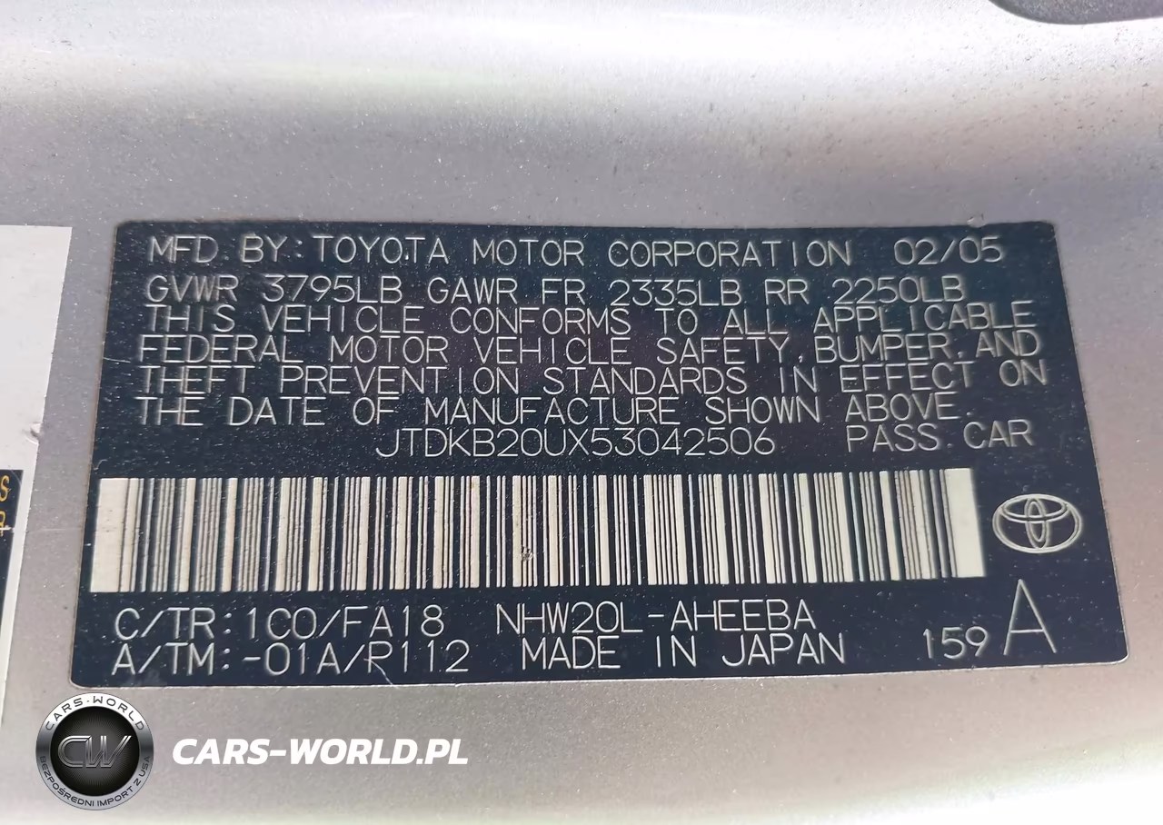 2005 Toyota Prius VIN:JTDKB20UX53042506 - 9