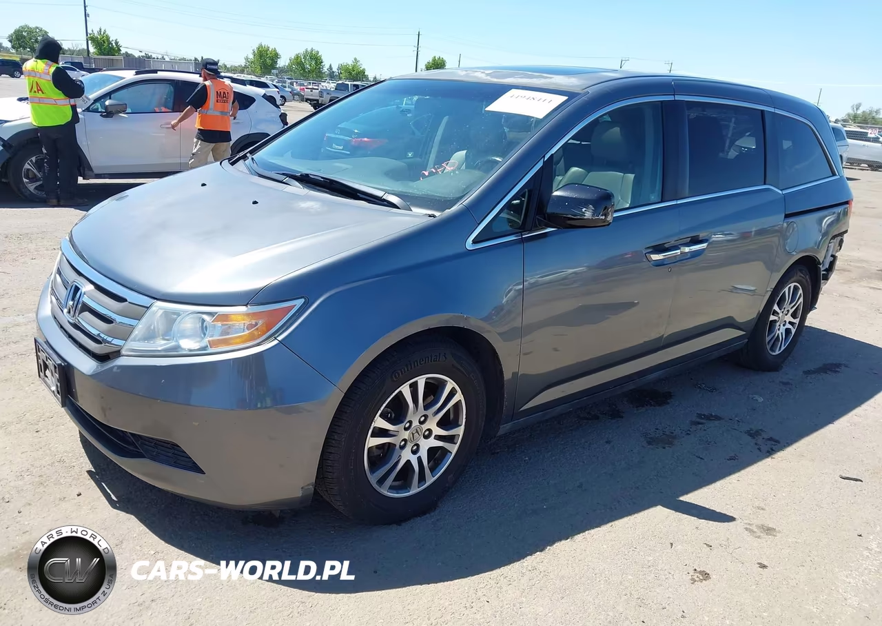 2011 Honda Odyssey Ex-L VIN:5FNRL5H61BB052195 - 2