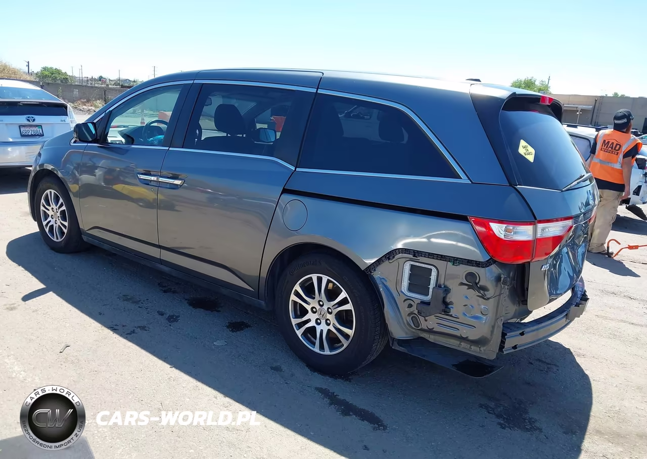 2011 Honda Odyssey Ex-L VIN:5FNRL5H61BB052195 - 3