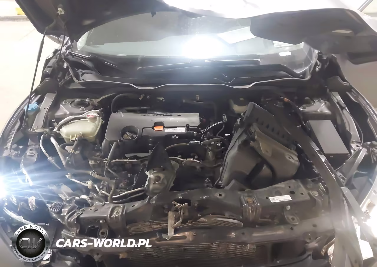 2019 Honda Civic Lx VIN:19XFC2F60KE022454 - 10