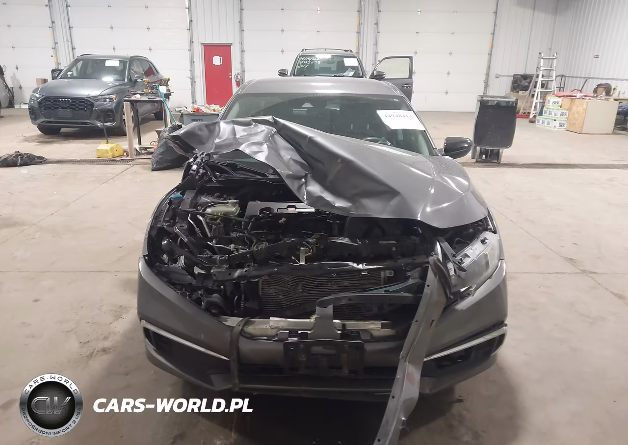 2019 Honda Civic Lx VIN:19XFC2F60KE022454 - 12