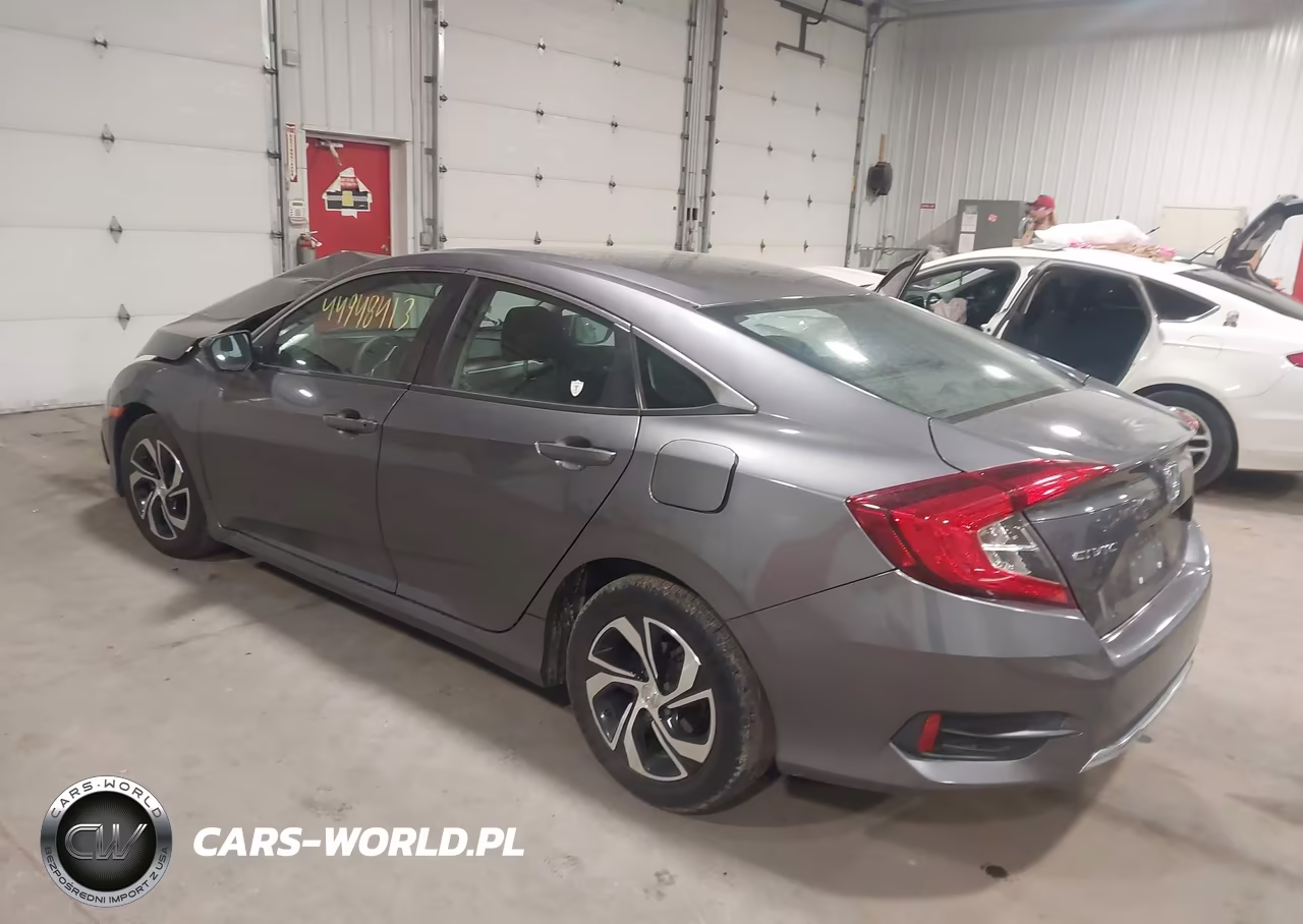 2019 Honda Civic Lx VIN:19XFC2F60KE022454 - 3
