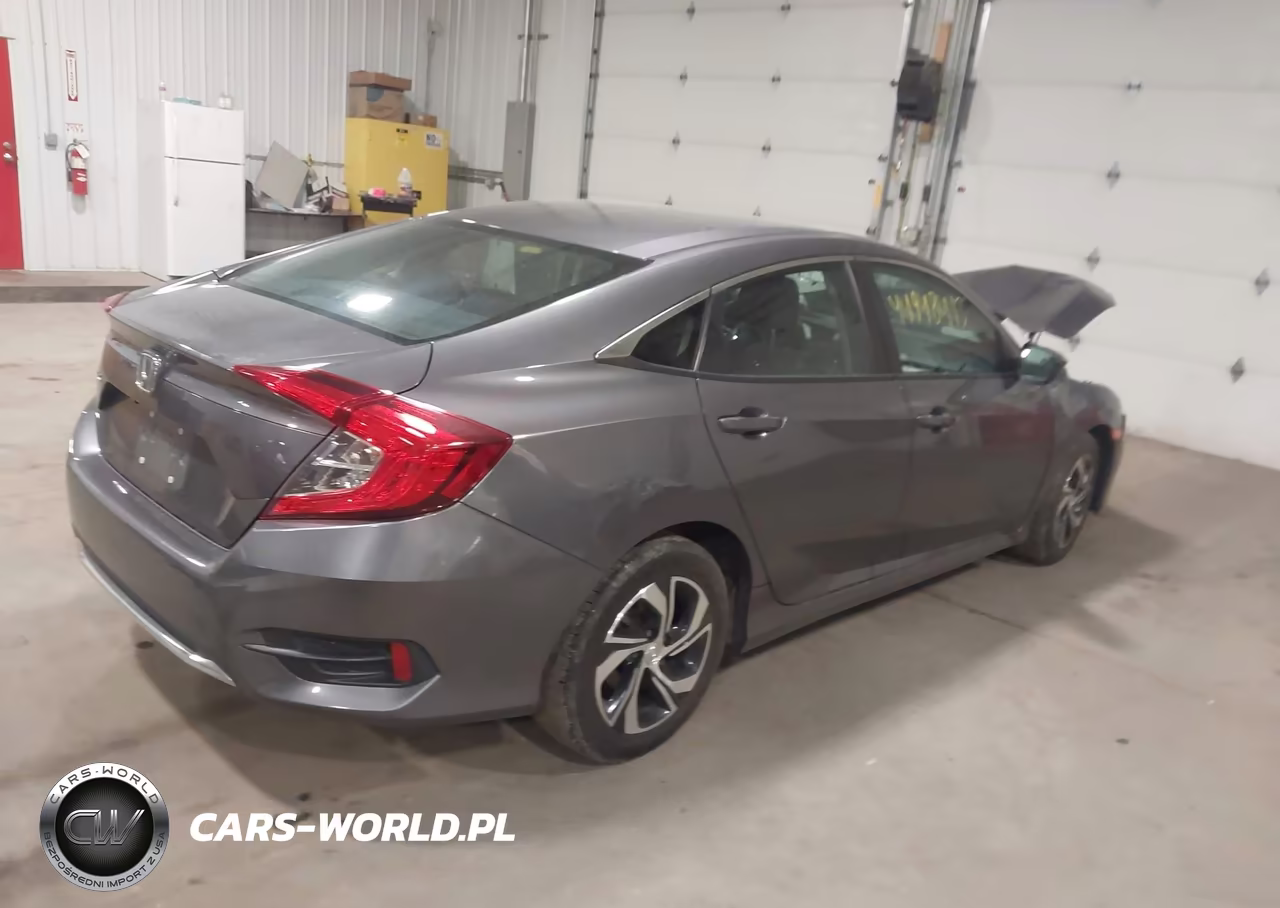 2019 Honda Civic Lx VIN:19XFC2F60KE022454 - 4
