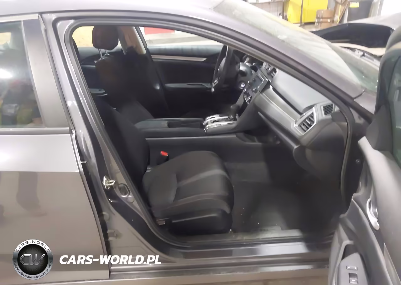 2019 Honda Civic Lx VIN:19XFC2F60KE022454 - 5