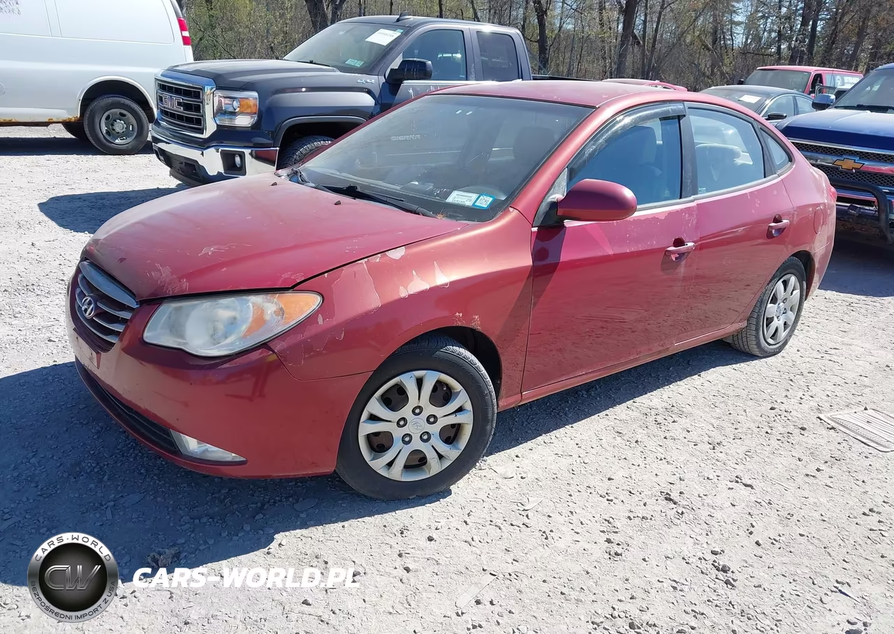 2010 Hyundai Elantra Gls VIN:KMHDU4AD9AU941841 - 2