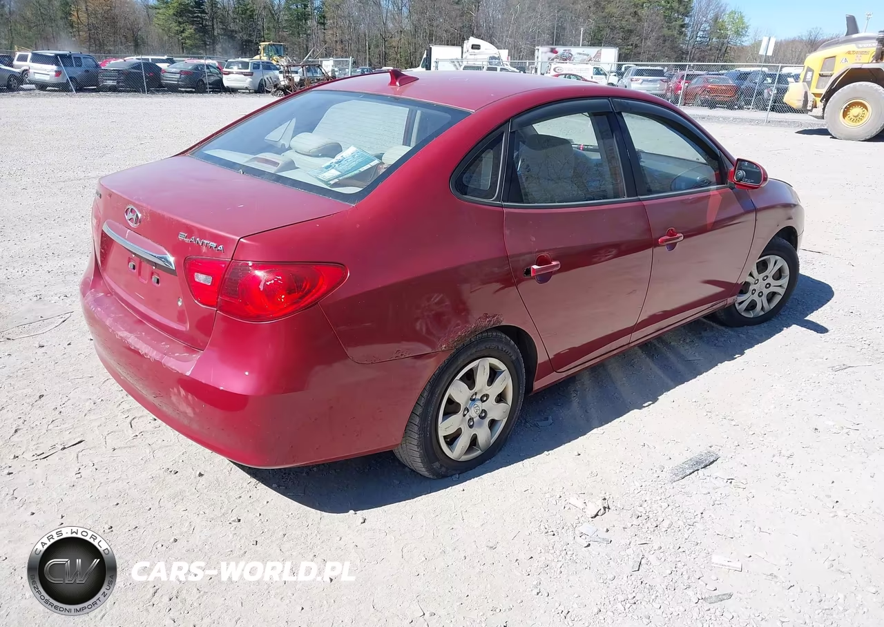 2010 Hyundai Elantra Gls VIN:KMHDU4AD9AU941841 - 4