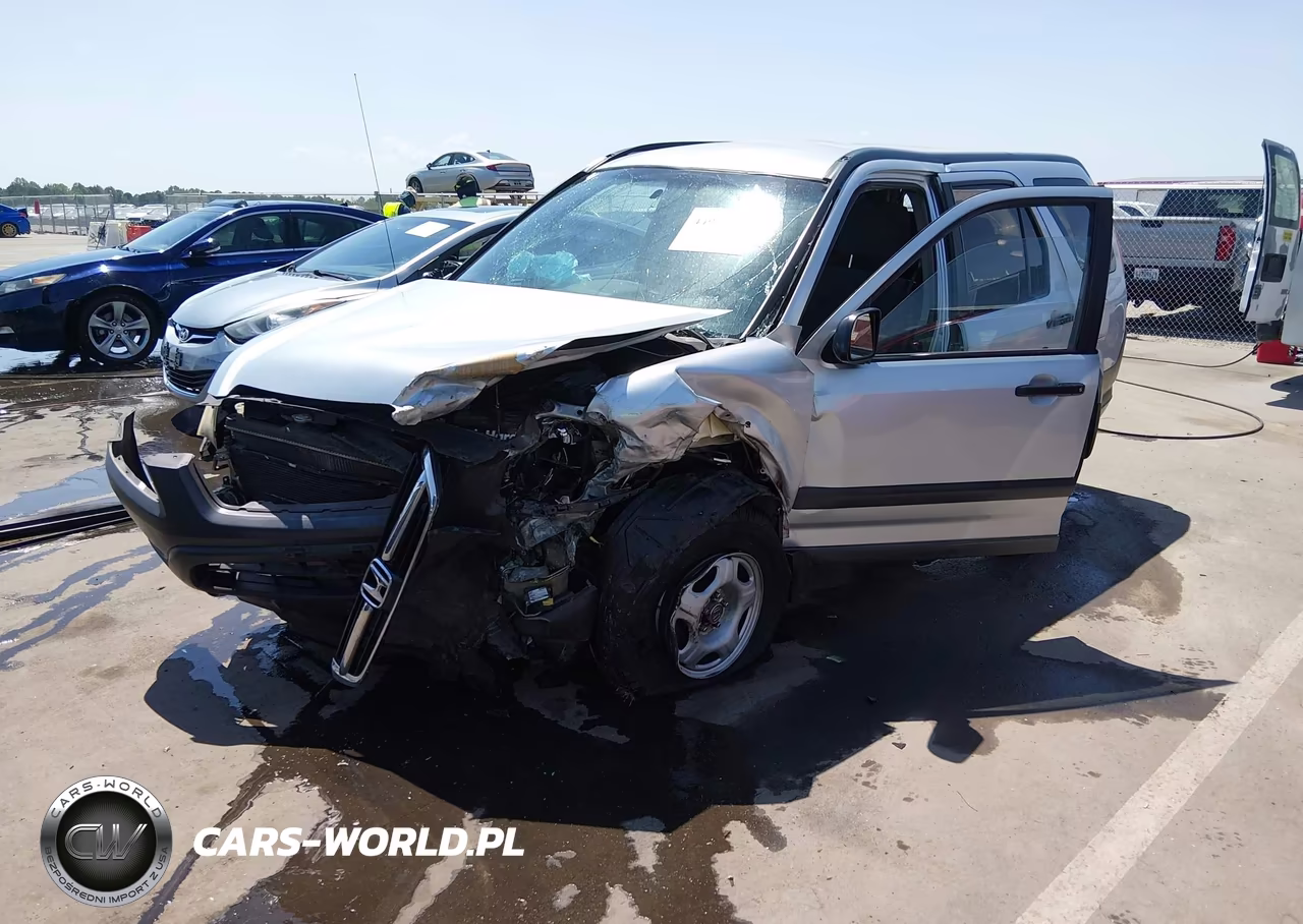 2002 Honda Cr-V Lx VIN:SHSRD78492U012429 - 2