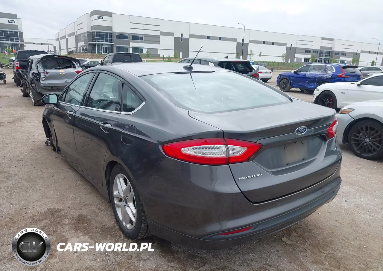 2015 Ford Fusion Se VIN:1FA6P0H73F5102756 - 3