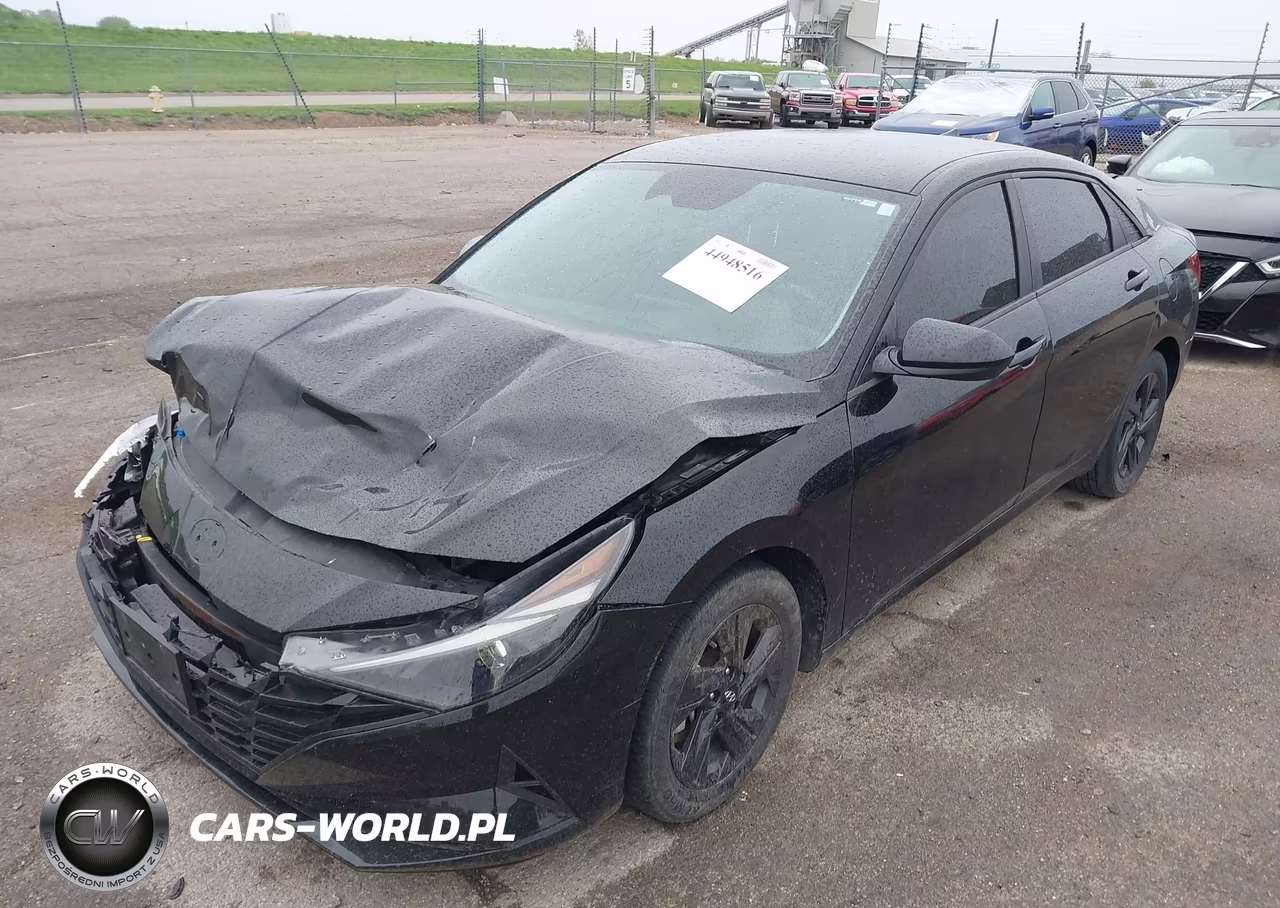 2022 Hyundai Elantra Sel VIN:5NPLM4AG3NH066993 - 2