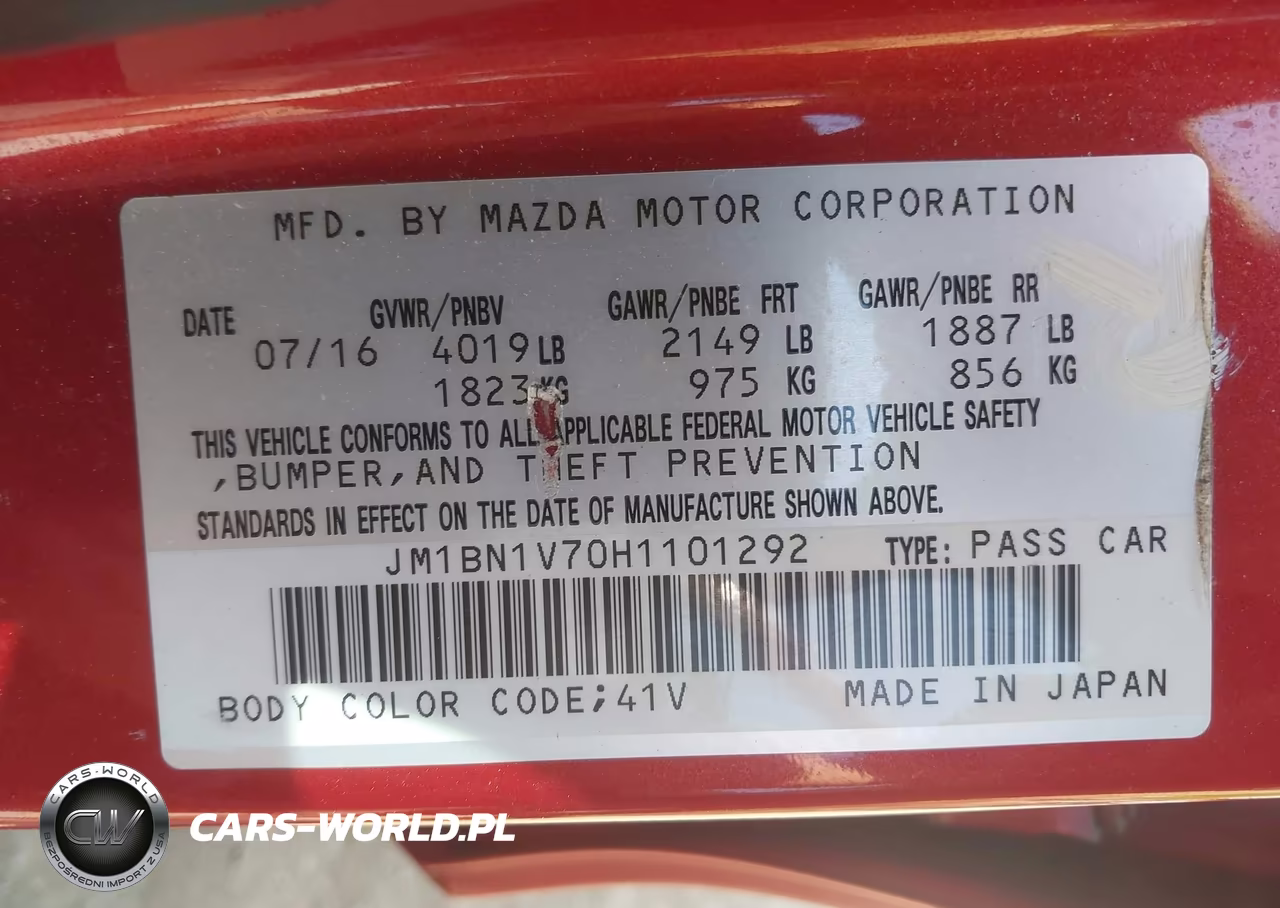 2017 Mazda Mazda3 Touring VIN:JM1BN1V70H1101292 - 9
