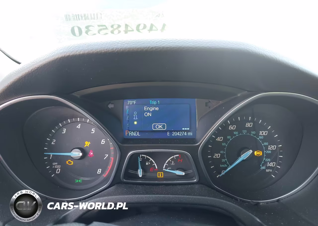 2014 Ford Focus Se VIN:1FADP3F23EL297624 - 7