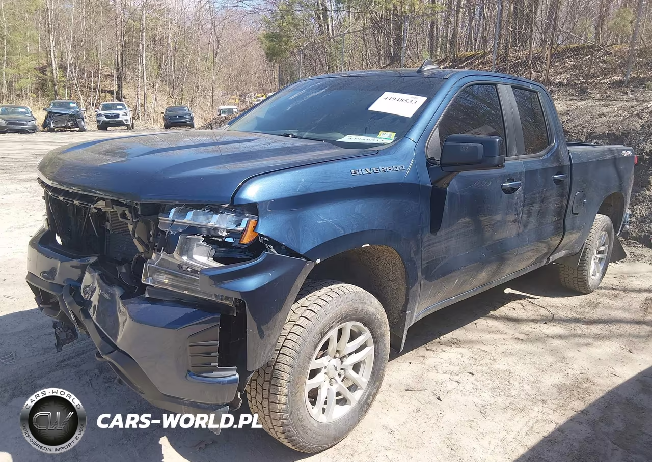 2021 Chevrolet Silverado 1500 4Wd Standard Bed Rst VIN:1GCRYEED4MZ139011 - 2