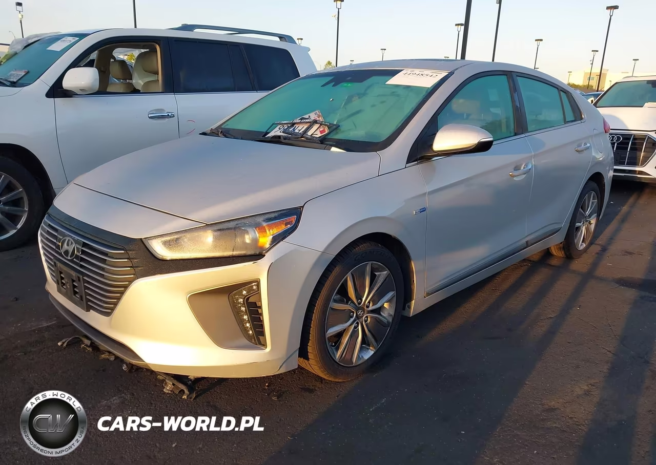 2017 Hyundai Ioniq Hybrid Limited VIN:KMHC05LC5HU036380 - 2