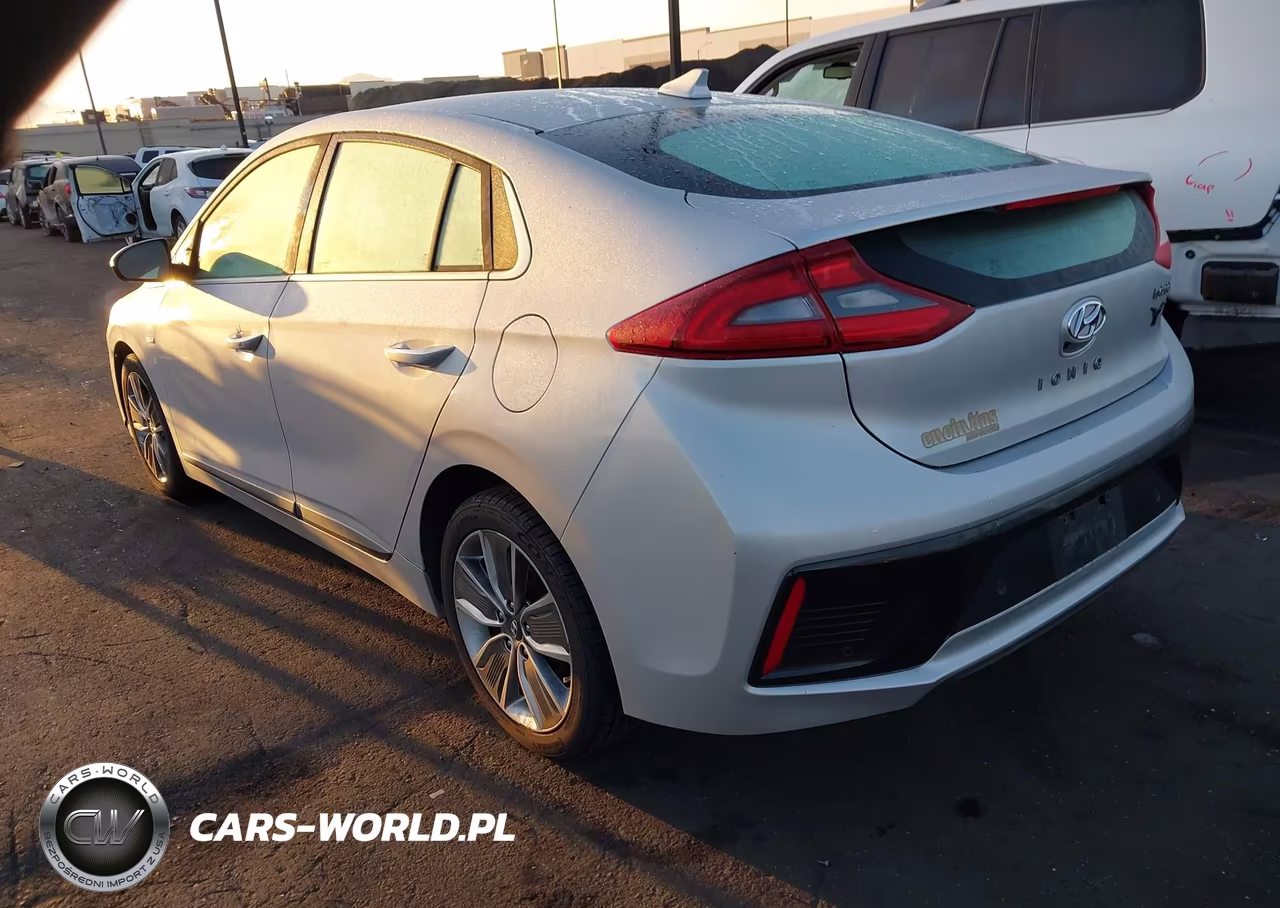 2017 Hyundai Ioniq Hybrid Limited VIN:KMHC05LC5HU036380 - 3