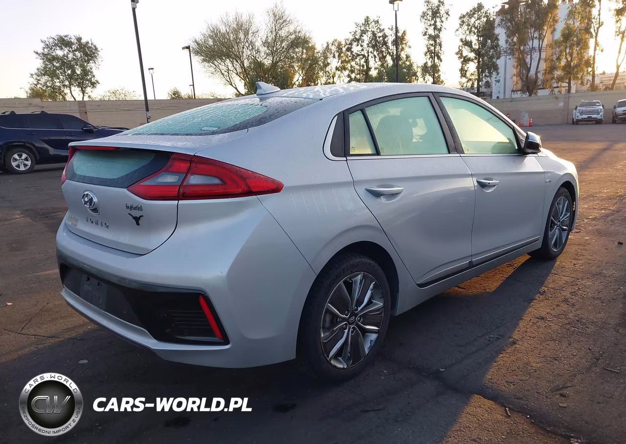 2017 Hyundai Ioniq Hybrid Limited VIN:KMHC05LC5HU036380 - 4