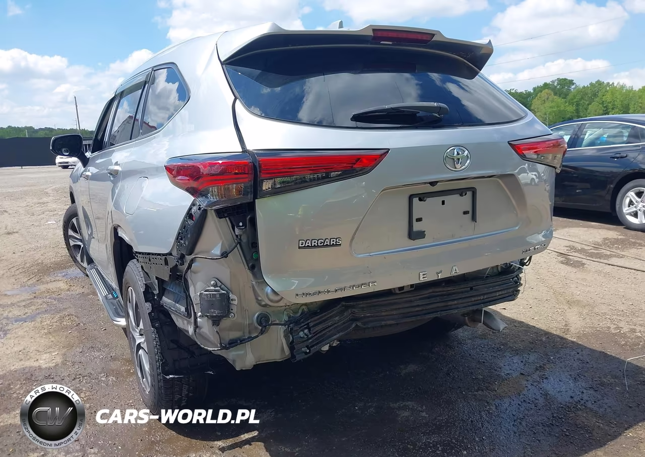 2022 Toyota Highlander Xle VIN:5TDGZRBH5NS211694 - 6