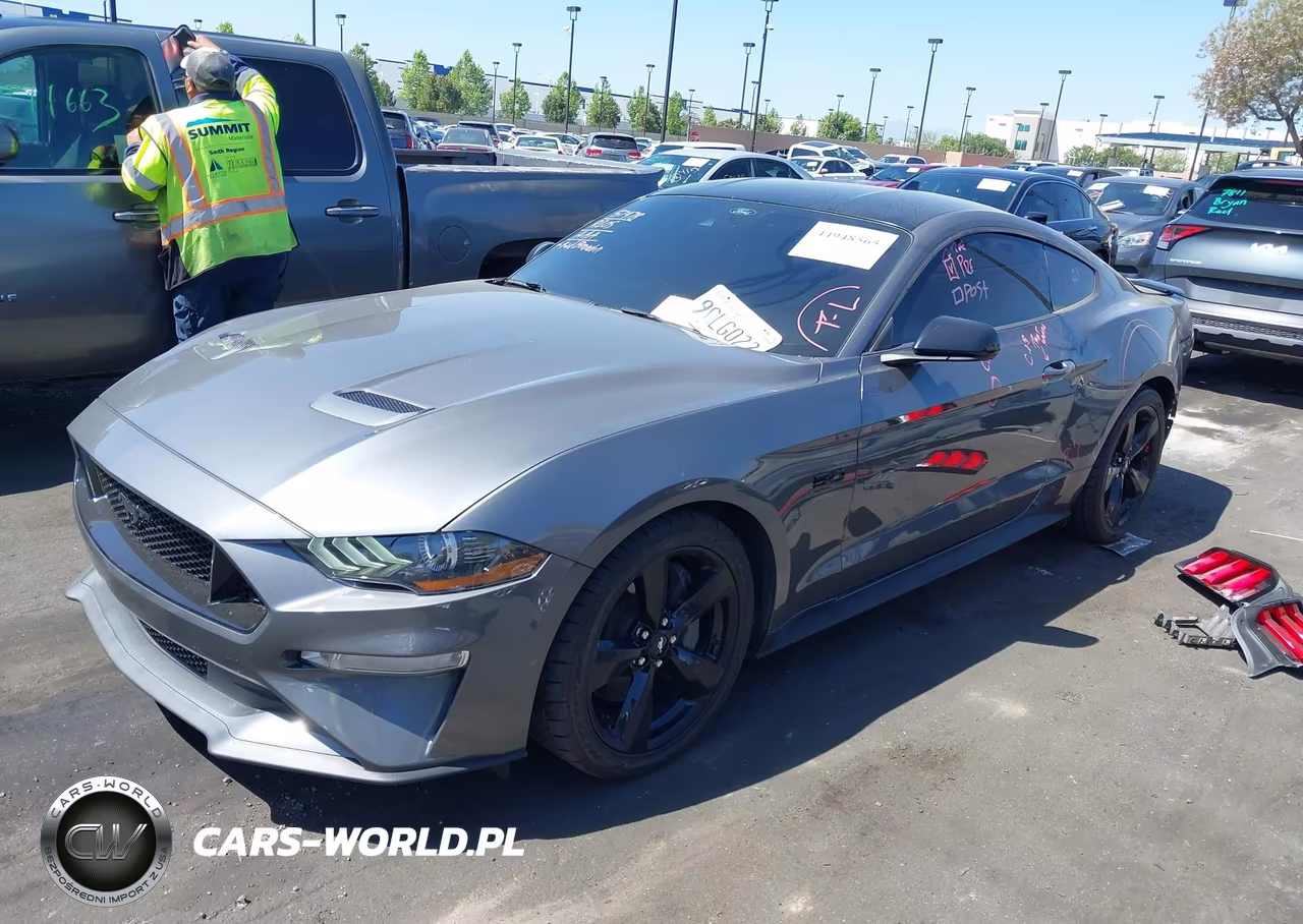 2022 Ford Mustang Gt Fastback VIN:1FA6P8CFXN5127892 - 2
