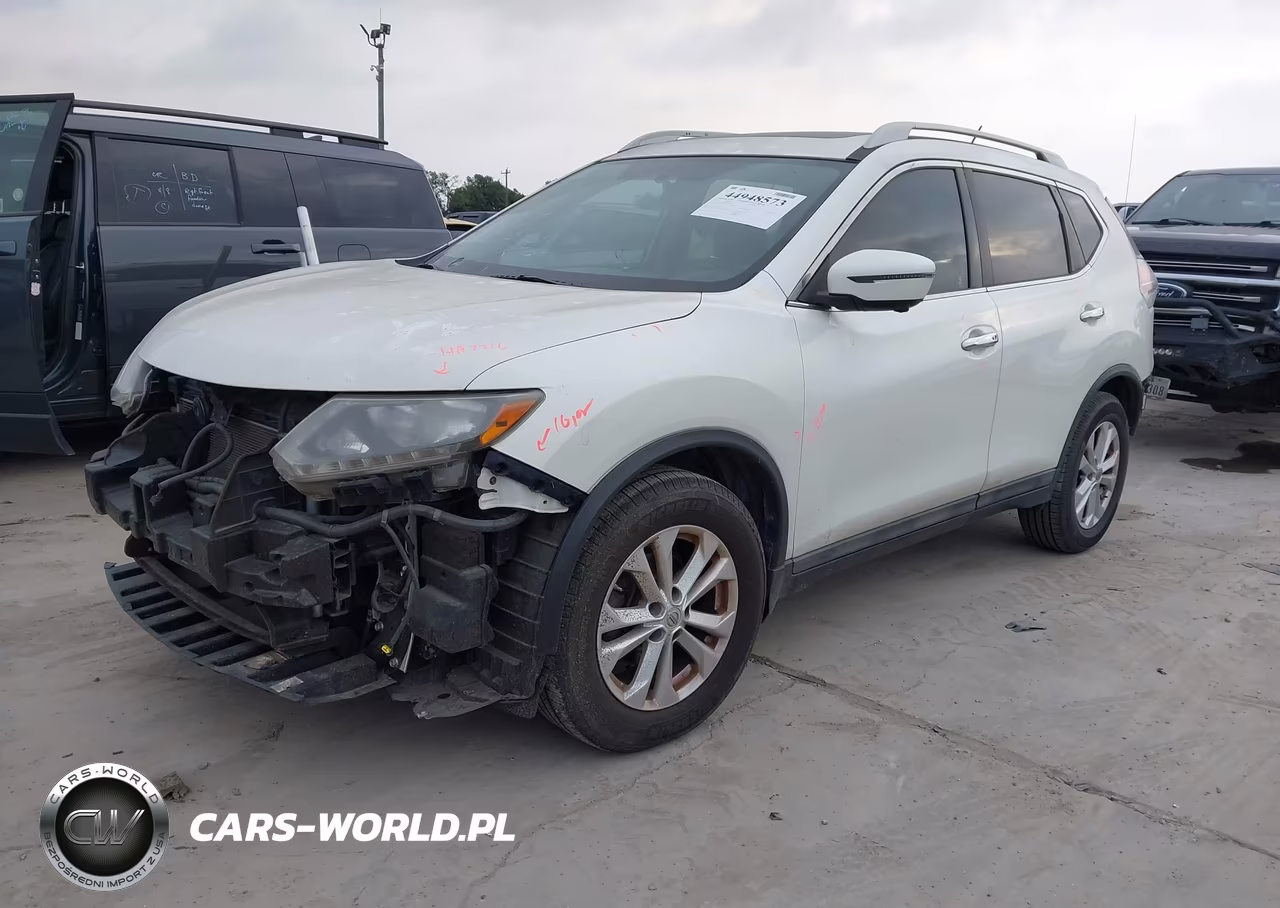 2016 Nissan Rogue Sv VIN:5N1AT2MT9GC750772 - 2