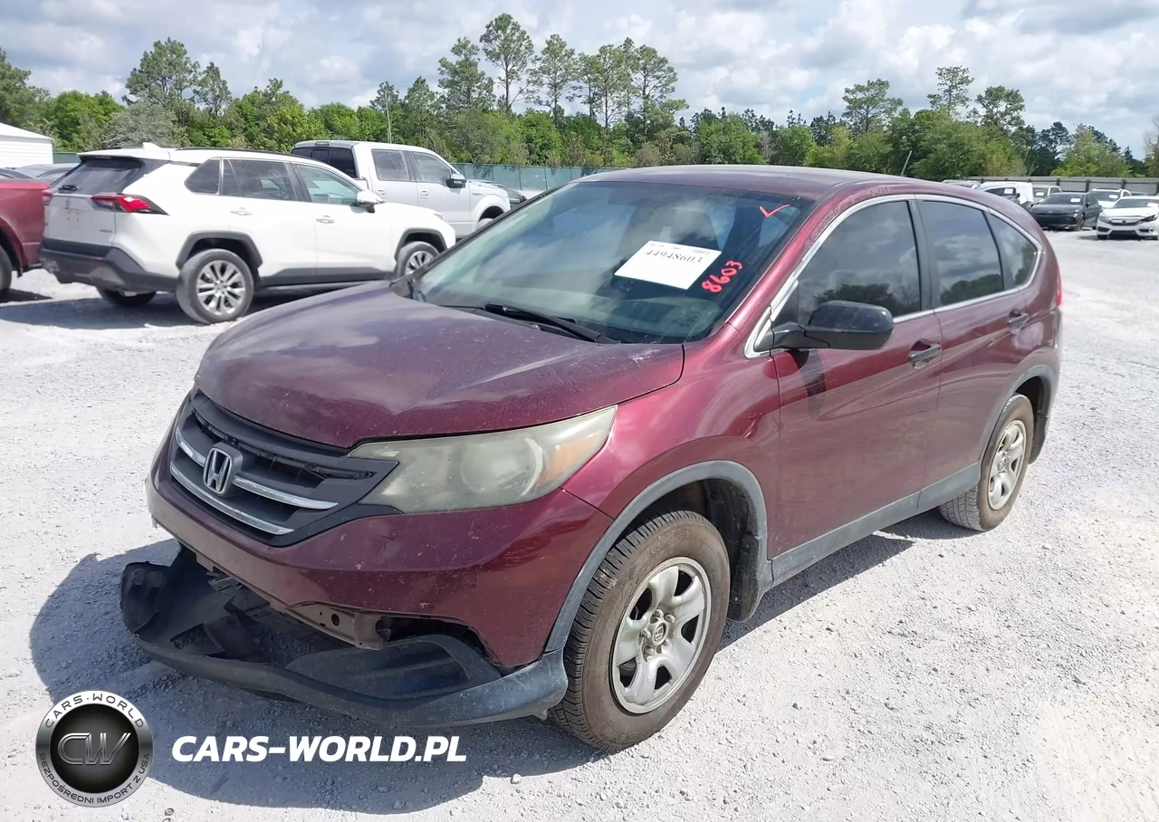 2014 Honda Cr-V Lx VIN:5J6RM3H37EL035758 - 2