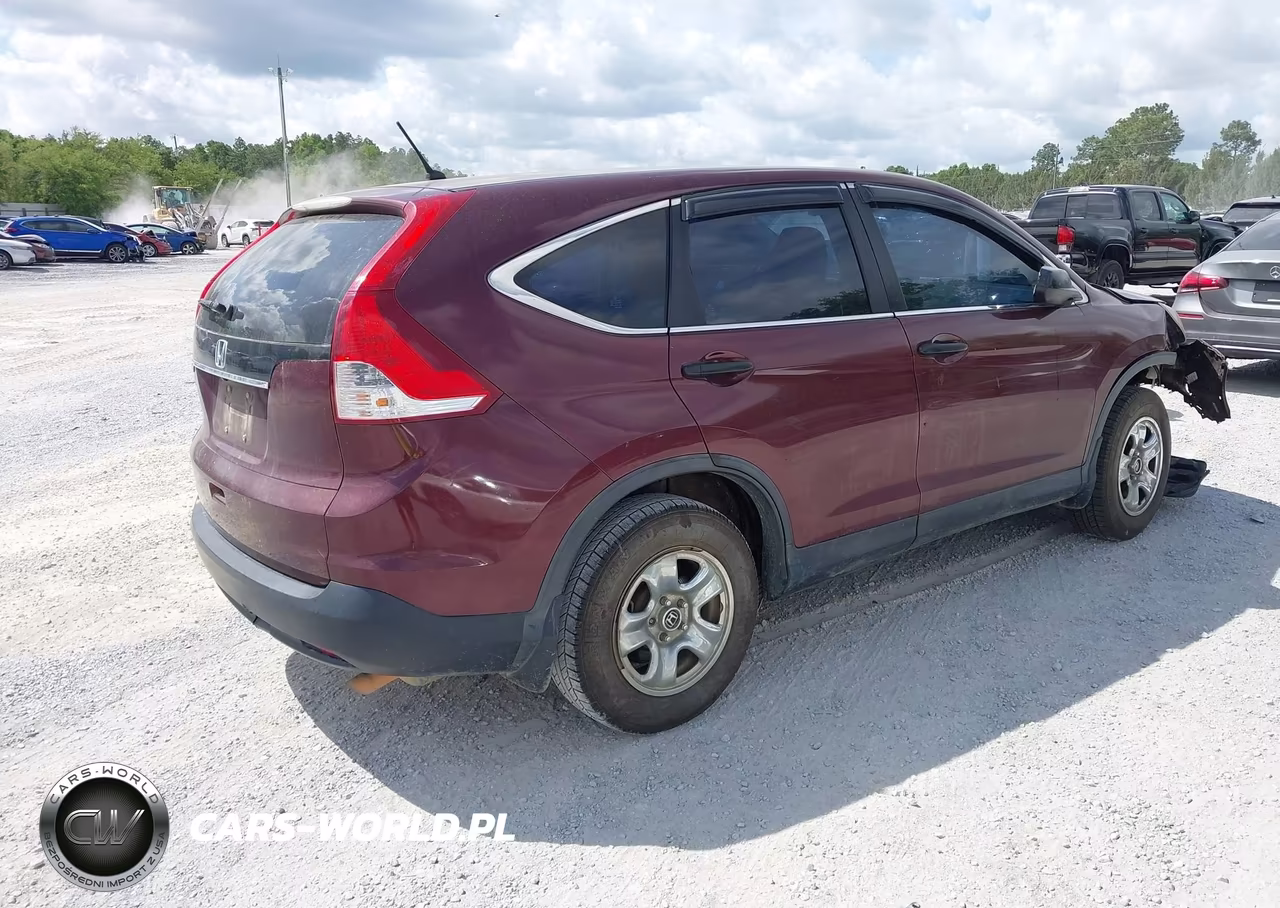 2014 Honda Cr-V Lx VIN:5J6RM3H37EL035758 - 4