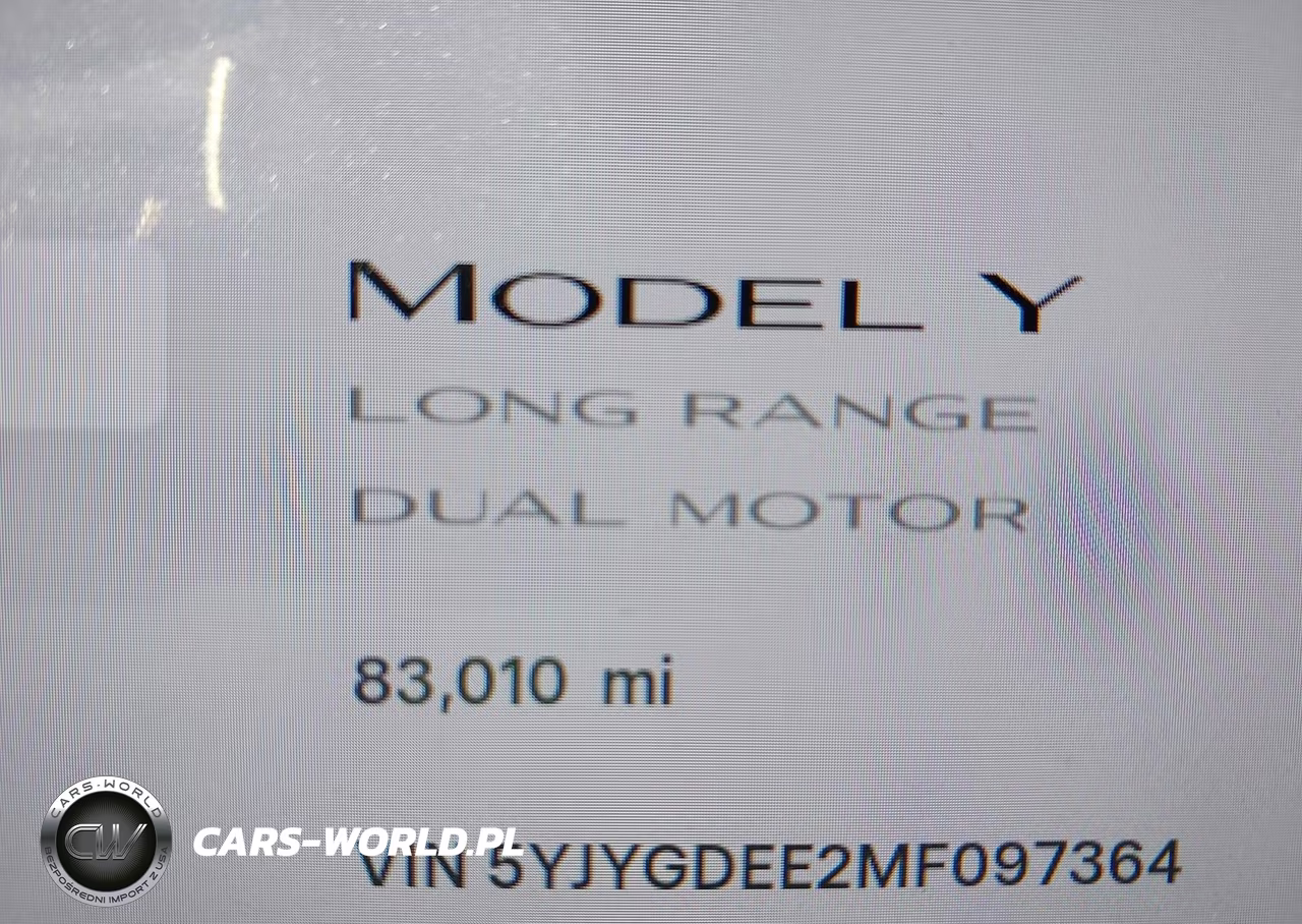 2021 Tesla Model Y Long Range Dual Motor All-Wheel Drive VIN:5YJYGDEE2MF097364 - 15