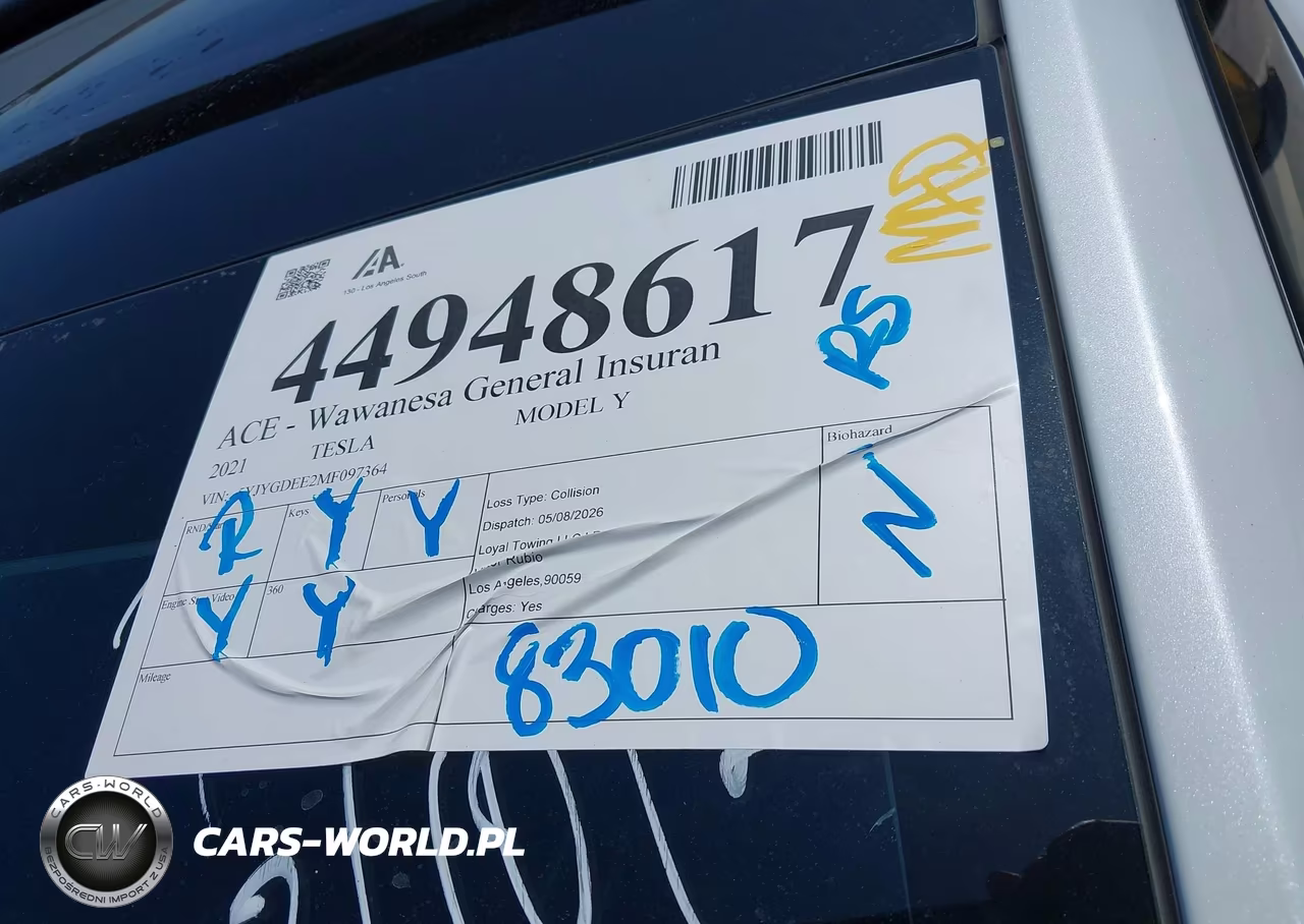 2021 Tesla Model Y Long Range Dual Motor All-Wheel Drive VIN:5YJYGDEE2MF097364 - 19