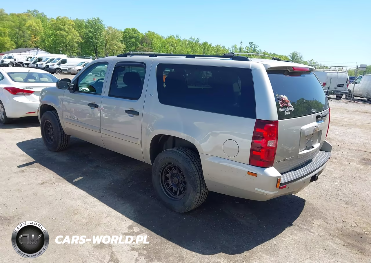 2008 Chevrolet Suburban 1500 Ls VIN:3GNFK16378G187618 - 3