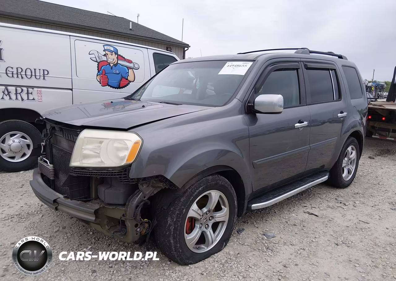 2013 Honda Pilot Ex-L VIN:5FNYF4H77DB068832 - 2