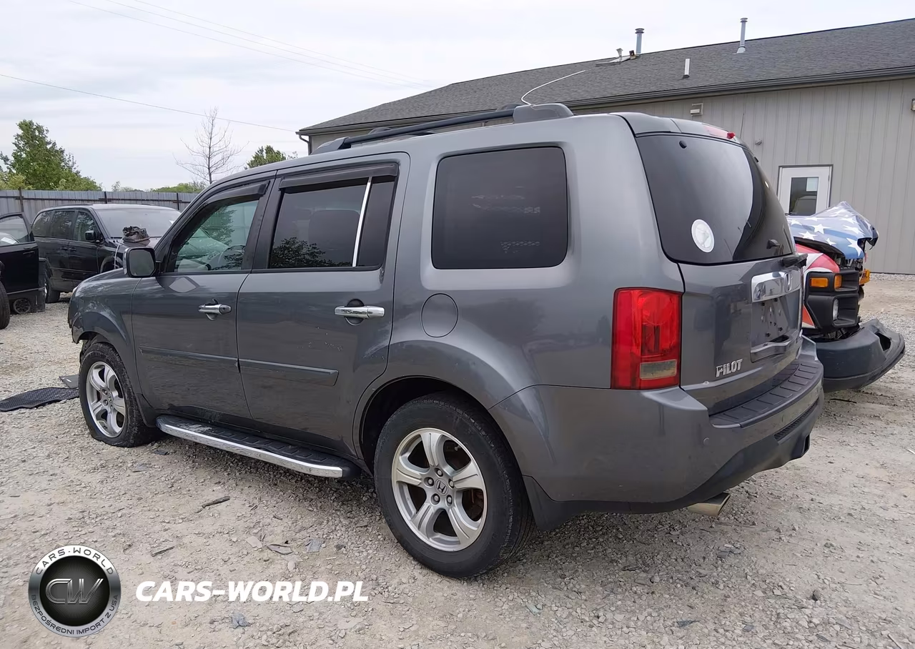 2013 Honda Pilot Ex-L VIN:5FNYF4H77DB068832 - 3