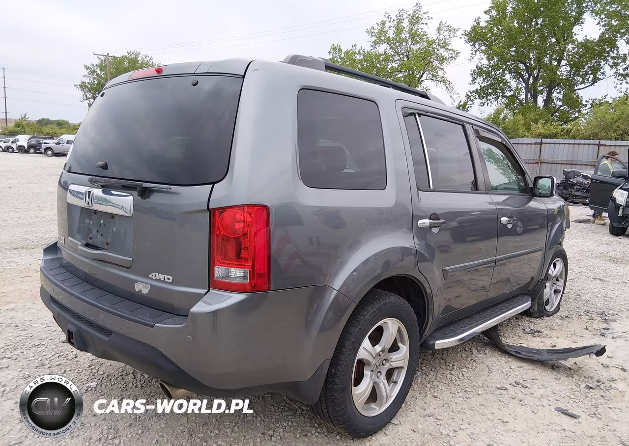 2013 Honda Pilot Ex-L VIN:5FNYF4H77DB068832 - 4