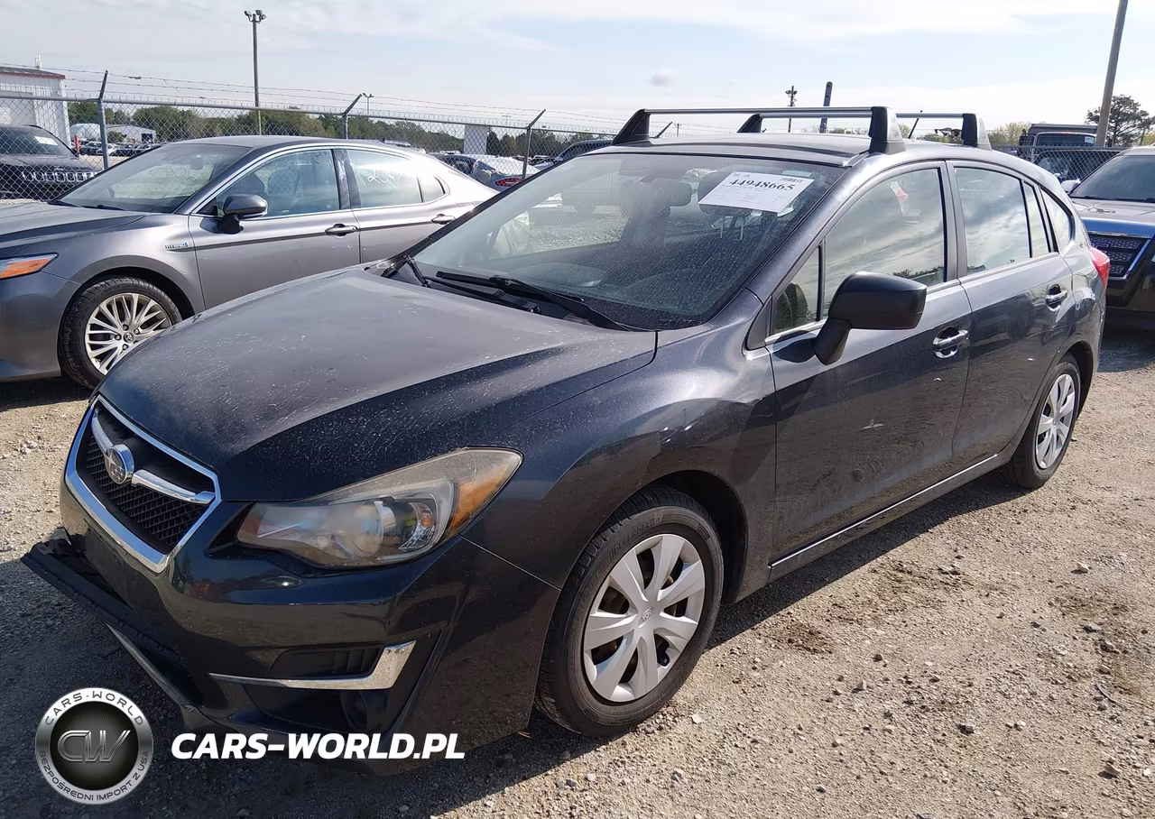 2015 Subaru Impreza 2.0I VIN:JF1GPAA64FH273428 - 2