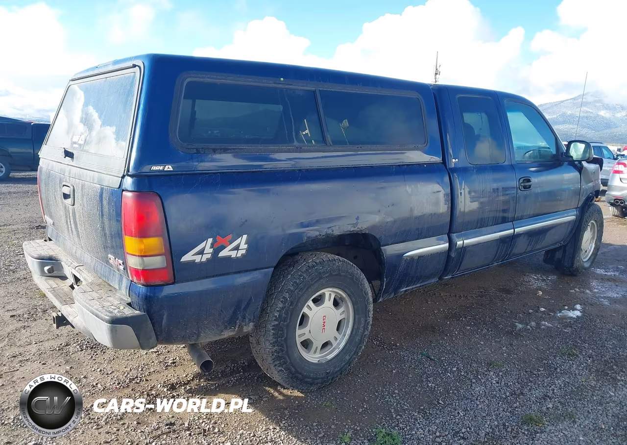 1999 GMC Sierra 1500 Sle VIN:2GTEK19T2X1502493 - 4