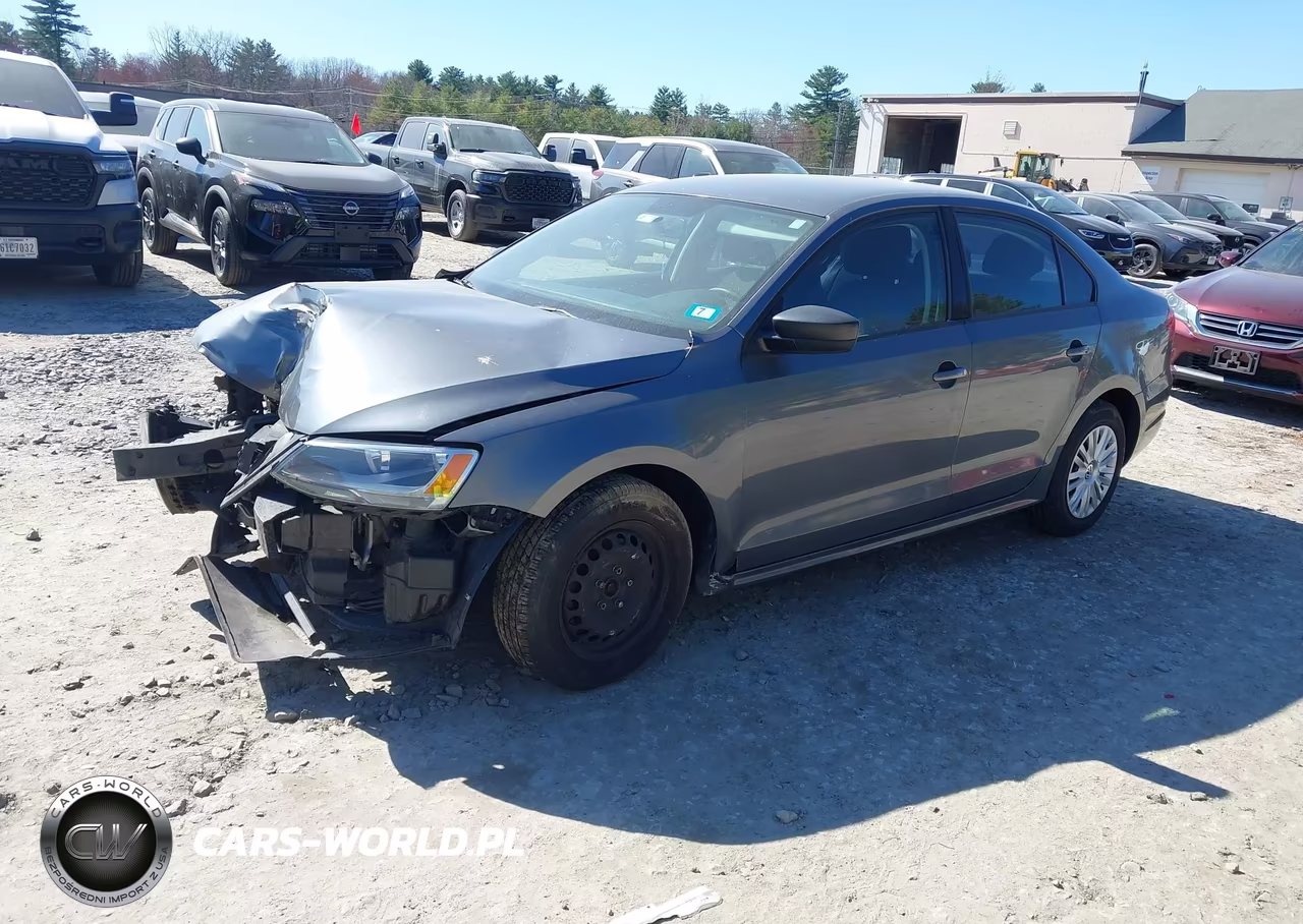2012 Volkswagen Jetta 2.0L S VIN:3VW2K7AJ5CM310503 - 2