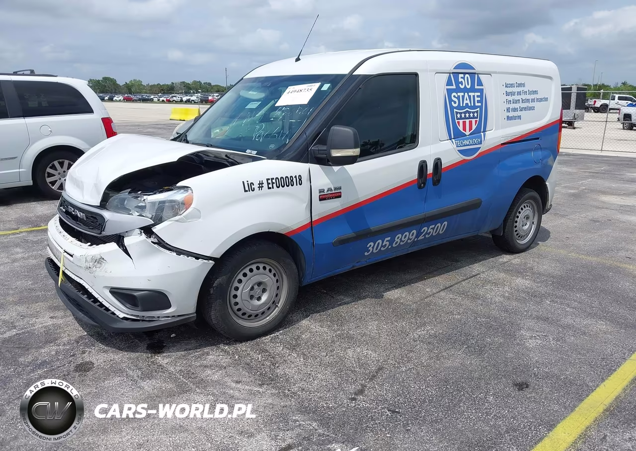 2022 Ram Promaster City Cargo Van VIN:ZFBHRFAB5N6X28318 - 2