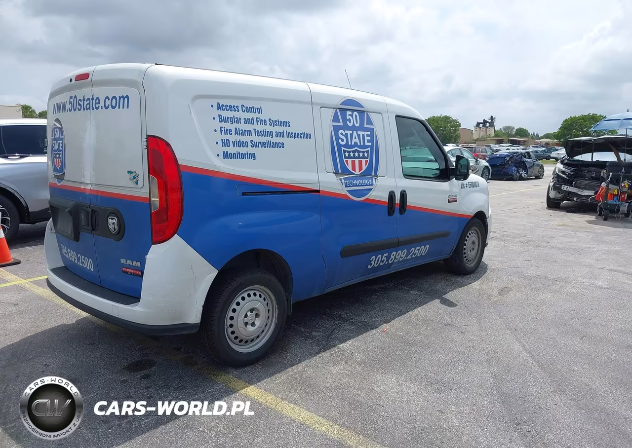2022 Ram Promaster City Cargo Van VIN:ZFBHRFAB5N6X28318 - 4