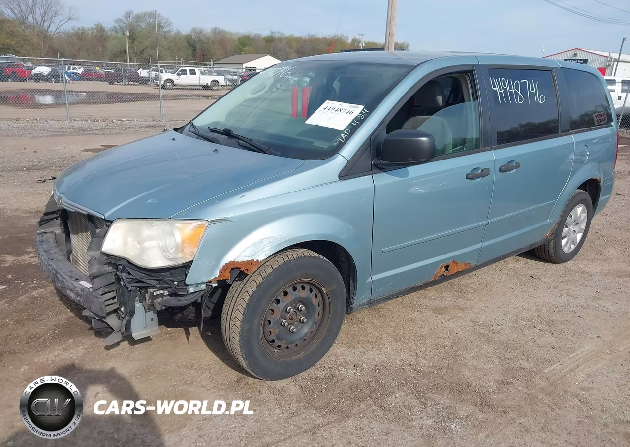 2008 Chrysler Town & Country Lx VIN:2A8HR44H08R623919 - 2