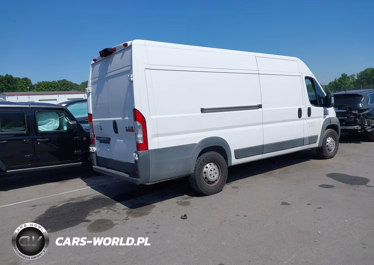 2018 Ram Promaster 3500 Cargo Van High Roof 159 Wb Ext VIN:3C6URVJG6JE161968 - 4