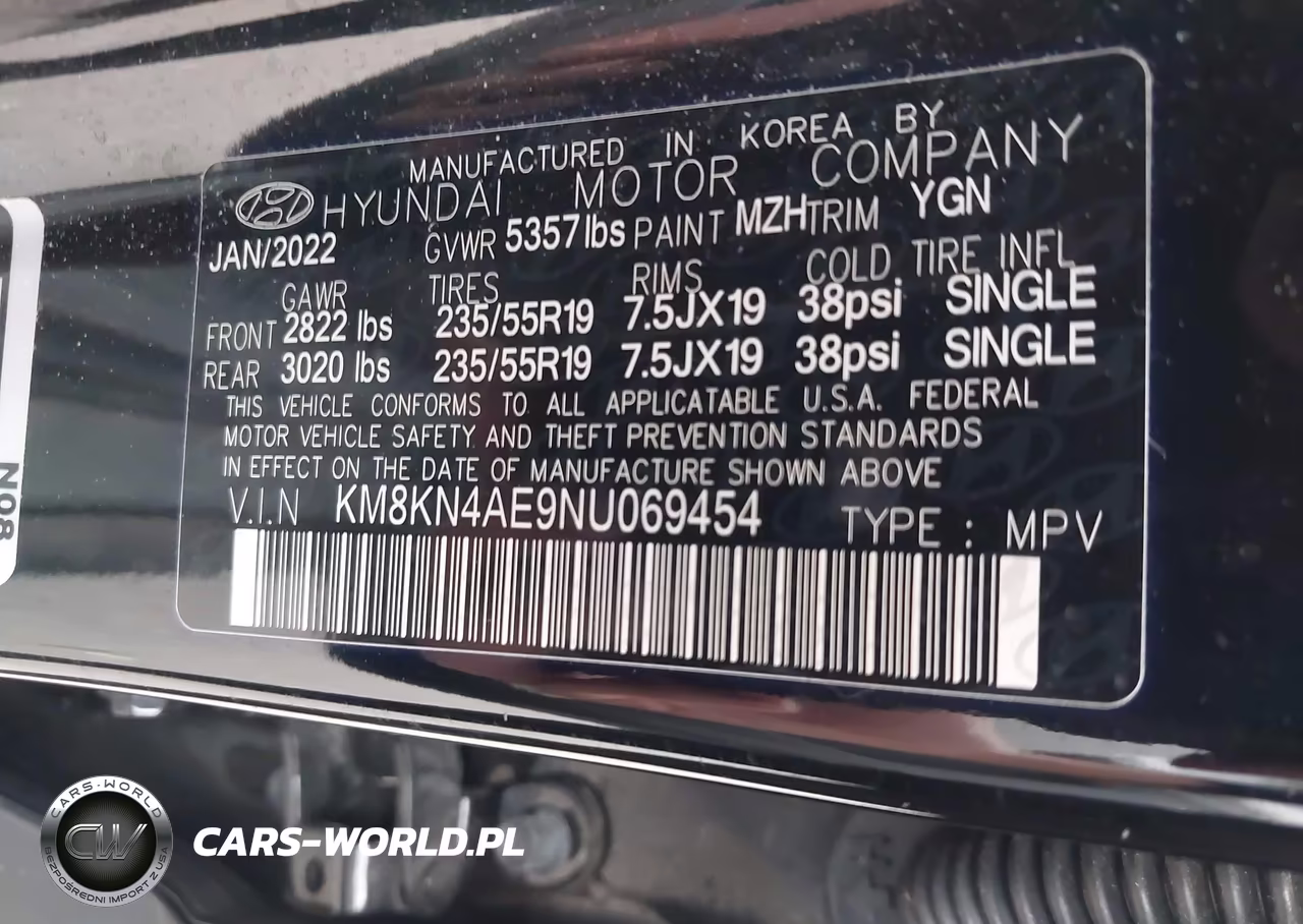 2022 Hyundai Ioniq 5 Sel VIN:KM8KN4AE9NU069454 - 9