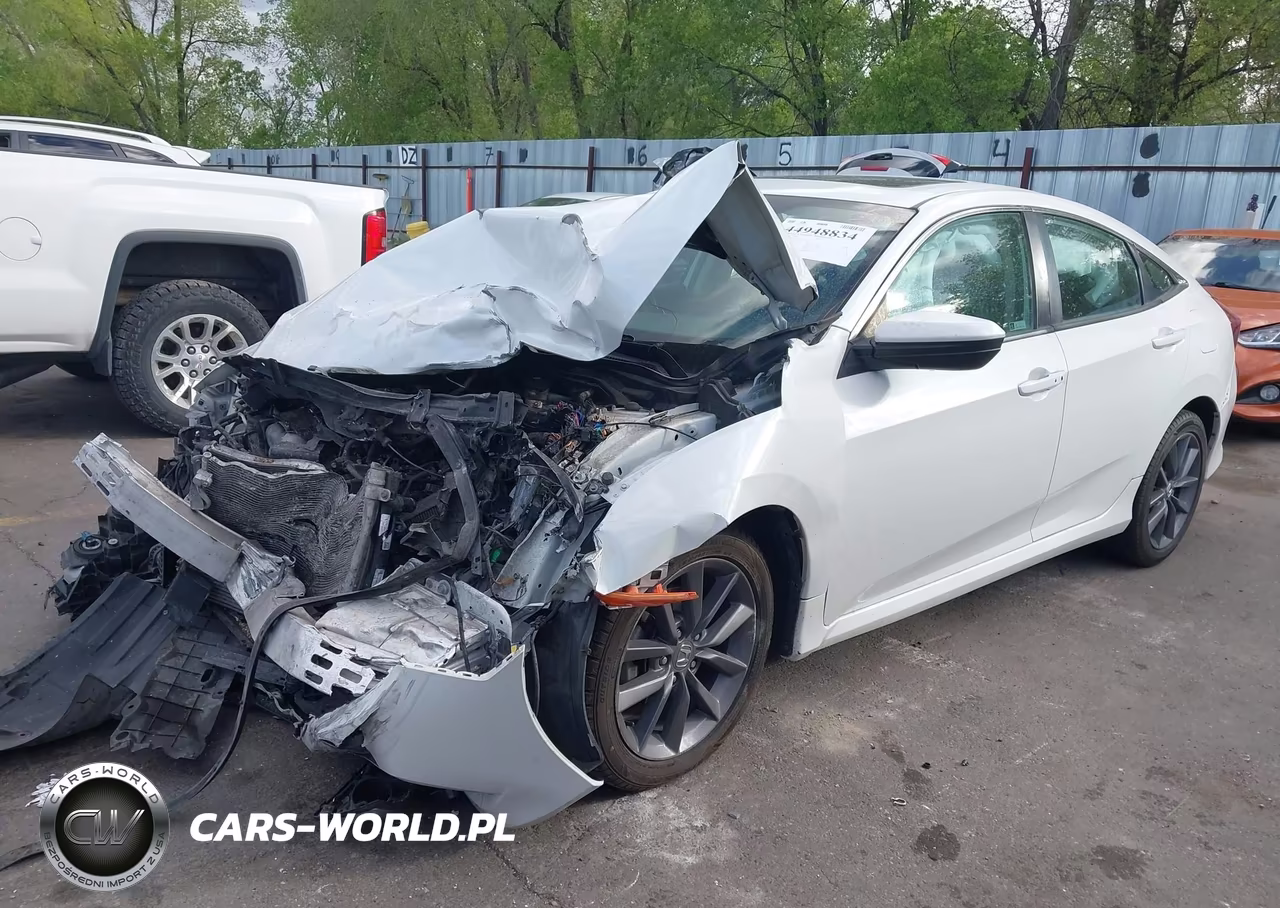 2019 Honda Civic Ex VIN:19XFC1F36KE004248 - 2