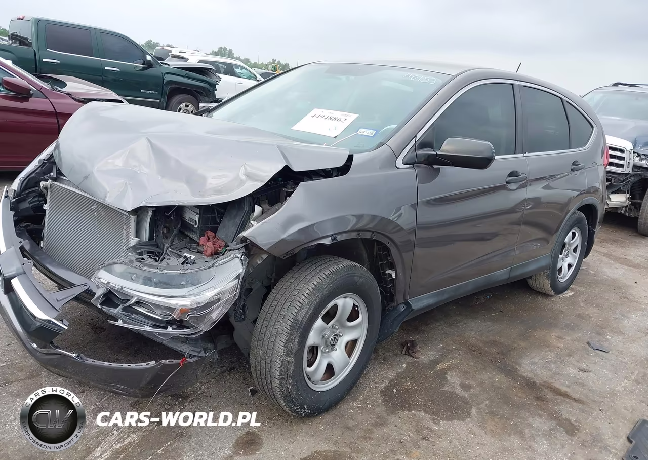 2015 Honda Cr-V Lx VIN:5J6RM4H39FL100651 - 2