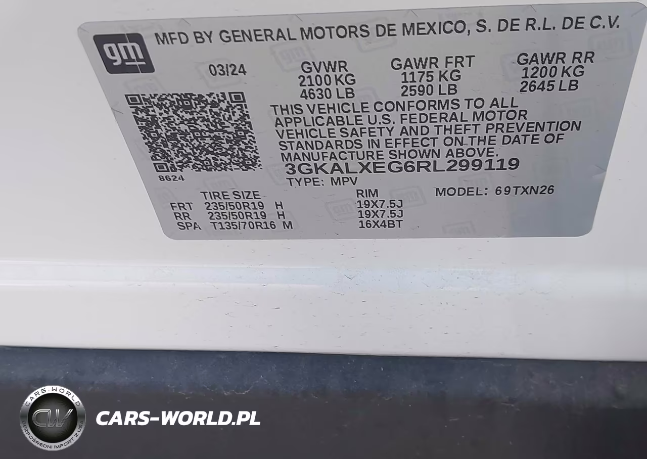 2024 GMC Terrain Awd Denali VIN:3GKALXEG6RL299119 - 9
