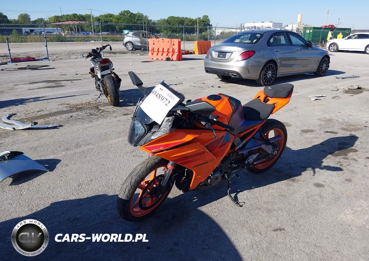 2024 Ktm 390 Rc VIN:MD2JYJ405RN209712 - 2