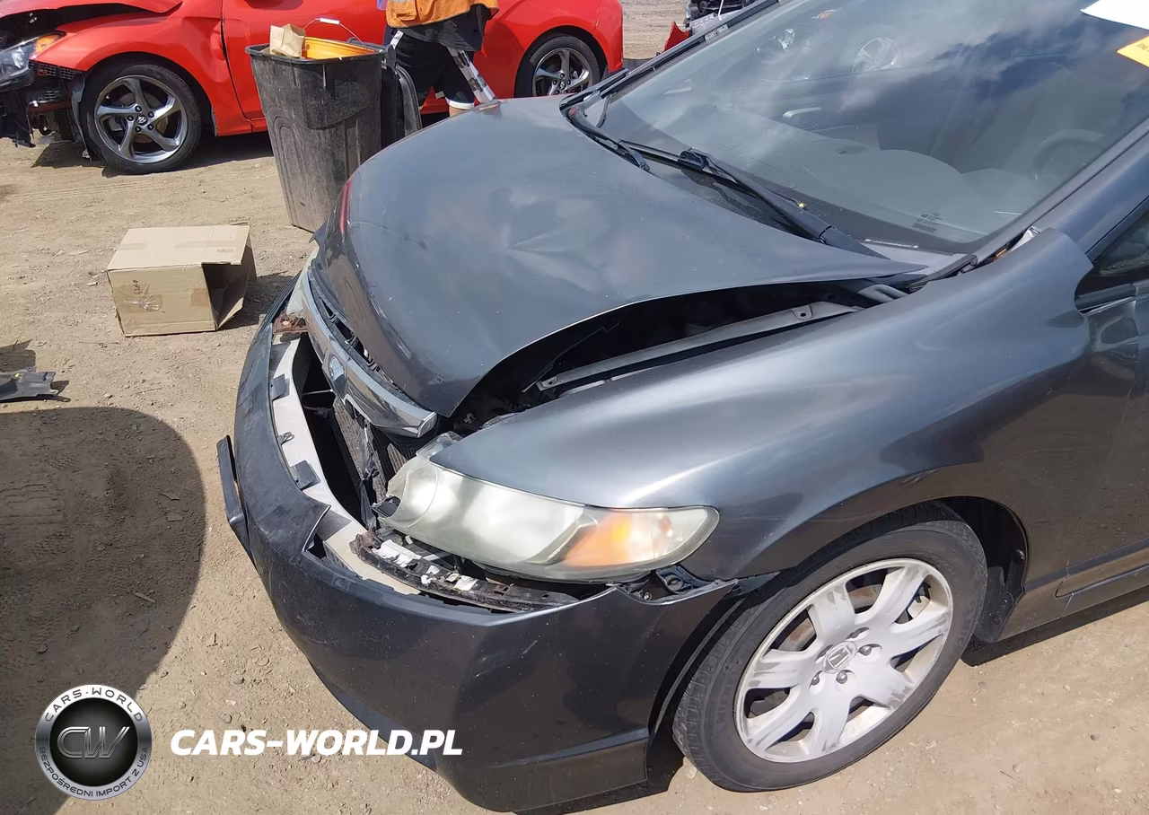 2009 Honda Civic Lx VIN:19XFA16589E051637 - 6